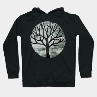 Tree in Black & White Hoodie